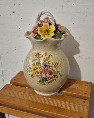 Vaso Centrotavola Vintage in Ceramica