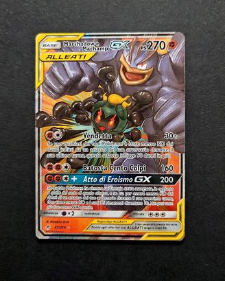 Marshadow e Machamp GX Alleati 52/214 Excellent