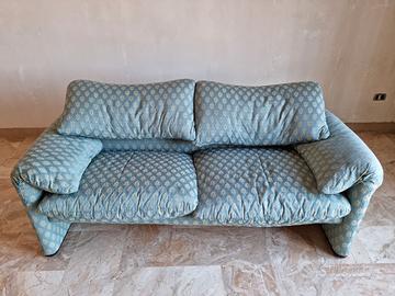 Divano Cassina Maralunga 2 posti tessuto