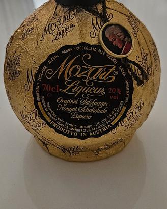 Bottiglia liquore Mozart  vintage (anni '80 '90)  