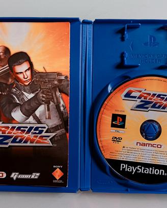 PS2 pis.tola ultimate sho.oter + gioco Crisis