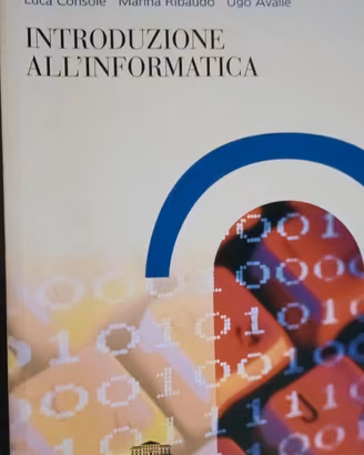 Libro universitario introduzione all' informatica 