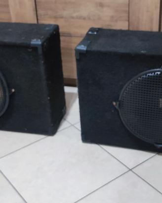 Coppia Casse con Woofer 38"
