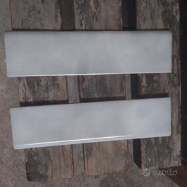 battiscopa 8x30 grigio chiaro sfumato 