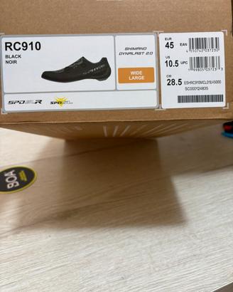 Scarpe Shimano RC910 45 WIDE LARGE