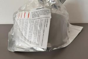 Visiera originale nuova silver chrome HJC