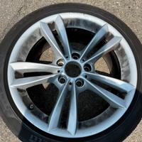 4 cerchi lega originali bmw 18 + gomme