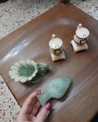 Lotto cucina vintage ceramica Ostriart anni 60