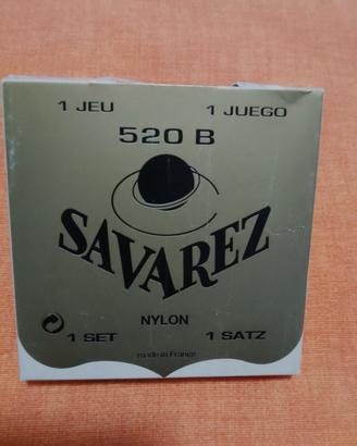 Corde chitarra nylon Savarez tensione bassa 