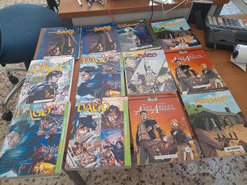lotto fumetti Dago  Freeman  Alex  Ardan 