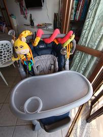 🪑 Seggiolone Chicco con Giochi Inclusi - Ottime C