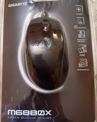 Laser Gaming Mouse Gigabyte M6880X