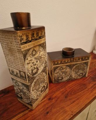 Vasi in terracotta con stampe particolari
