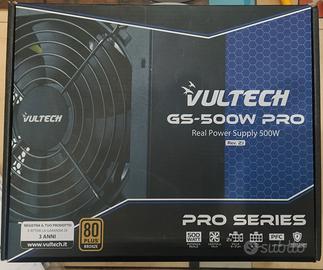 Alimentatore PC VulTech GS-500W PRO