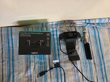 telecamera Logitech c922 
