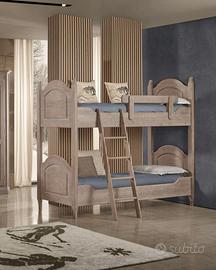 LETTO A CASTELLO ABETE