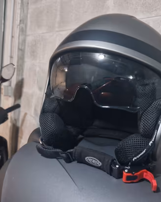 Casco Moto Jet Premier Rocker ON 17 BM - Taglia M