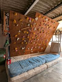 Parete AUTOPORTANTE arrampicata boulder