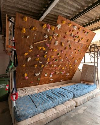 Parete AUTOPORTANTE arrampicata boulder