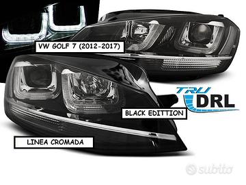 Coppia Fanali anteriori GOLF 7 2012 2017 cromati