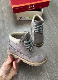 Scarponcini 23 Balocchi in vera pelle da bambina