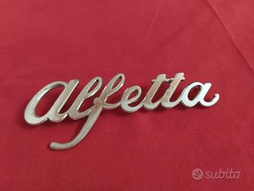 Fregio Stemma Alfetta Alfa Romeo, auto d'epoca 