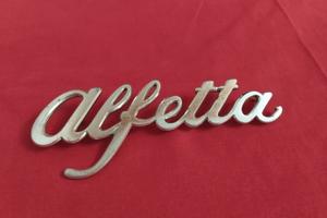 Fregio Stemma Alfetta Alfa Romeo, auto d'epoca 