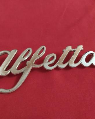 Fregio Stemma Alfetta Alfa Romeo, auto d'epoca 