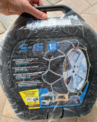 Catene neve camper curgoni suv s-16 nuove