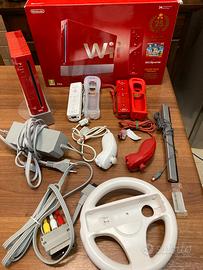 Wii rossa più accessori