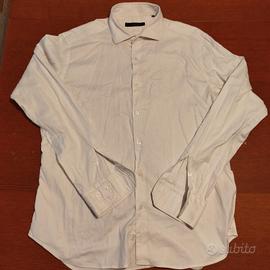 Camicia uomo bianca  in cotone XXL Sorbino