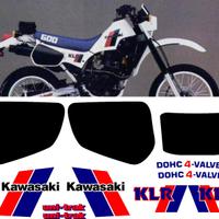 KAWASAKI KLR600 adesivi stickers decal KLR 600
