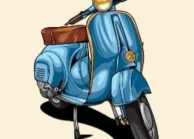 Vespa da restaurare CER.CO 