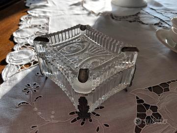 Portasigari posacenere vintage vetro#idearegalo