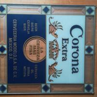 Quadro birra Corona, Cerveza, pub e ristoranti.