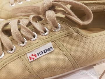 Scarpe Superga classiche color Sabbia n. 42 Abbigliamento e