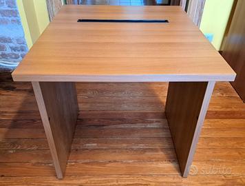 Scrivania professionale per computer e stampante