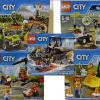 Lego® city starter set nuovi vari generi