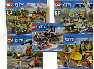 Lego® city starter set nuovi vari generi