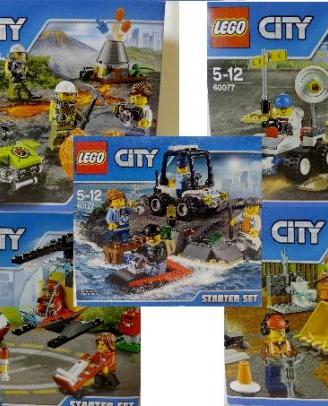 Lego® city starter set nuovi vari generi