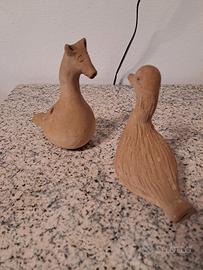 fischietti in terracotta 