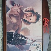 quadro coca cola in legno