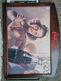 quadro coca cola in legno