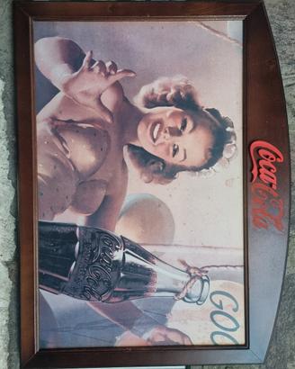 quadro coca cola in legno