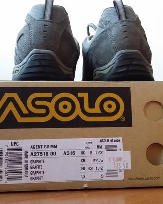 Scarpe marca Asolo Gore-Tex misura 42,5