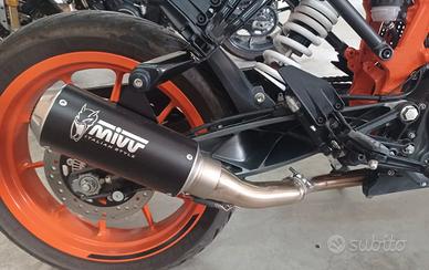 scarico mivv ktm duke 125-390 2021-2023