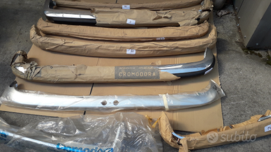 Paraurti auto d'epoca nuovi rimanenze di magazzino