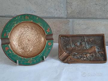 Coppia posaceneri vintage