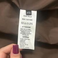 giubbino uomo in pelle 