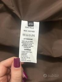 giubbino uomo in pelle 